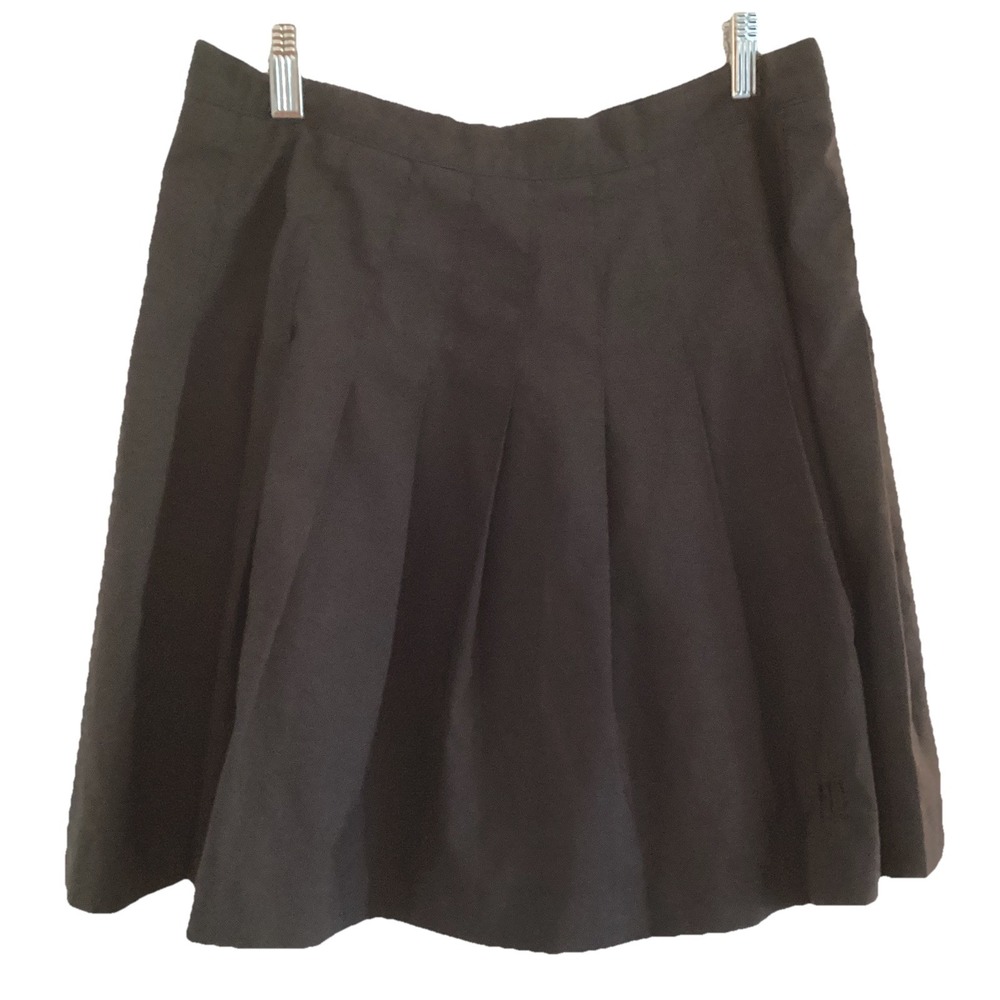 Vintage Wilson Tennis Pickleball Skirt Women's Sz 16 Black Classic Sports Retro